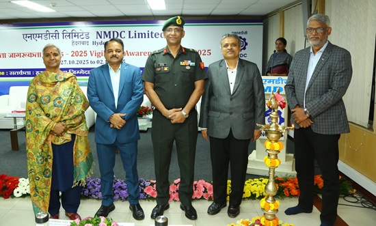 NMDC celebrates vigilance awareness week 2025