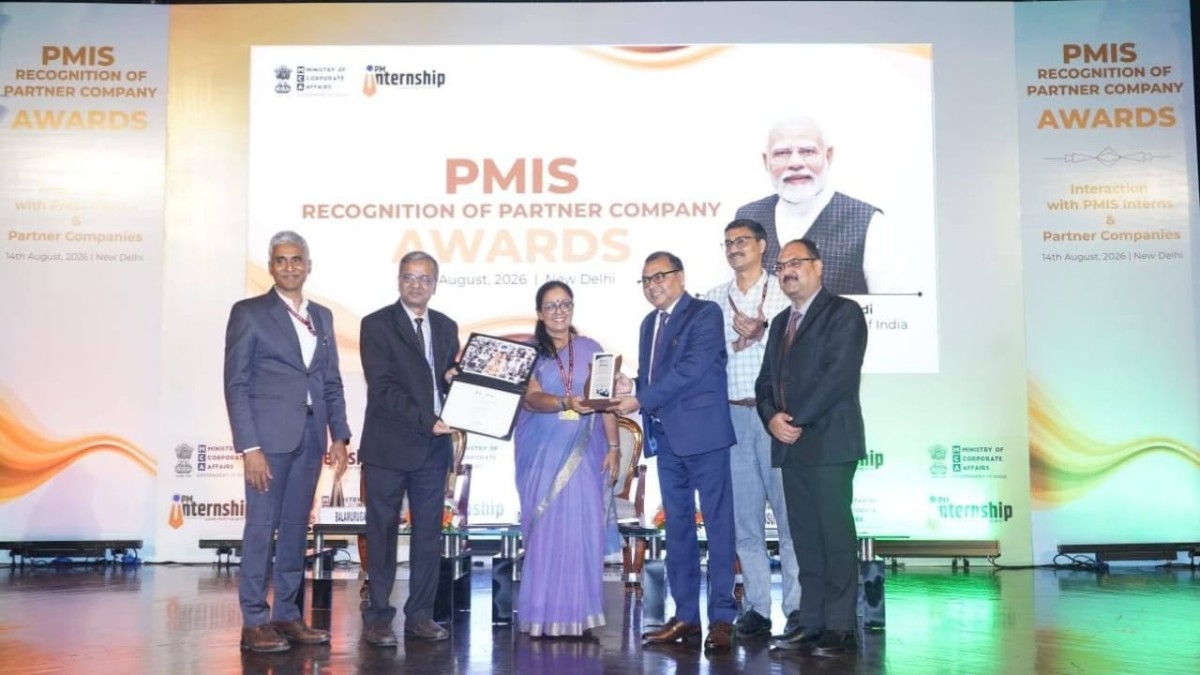 WCL honoured for contribution to PM Internship Scheme