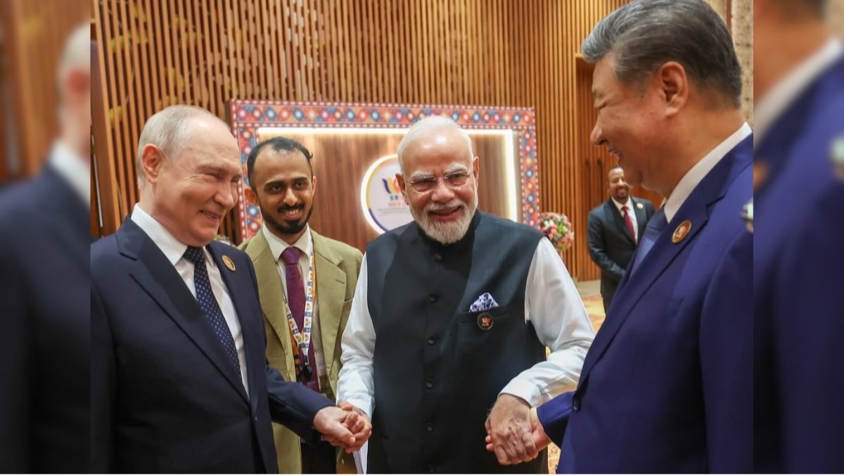 Siddharth Babu, the diplomat who was standing at Modi, Xi, Putin Trilateral?