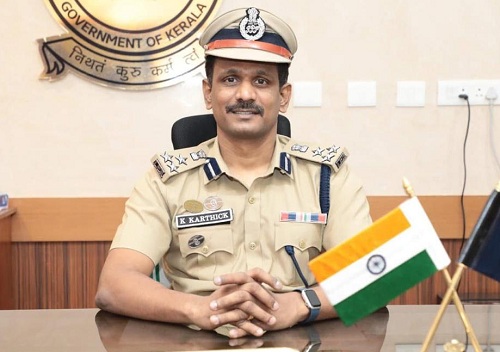 Karthick K appointed as DIGP, Vigilance, in Kerala